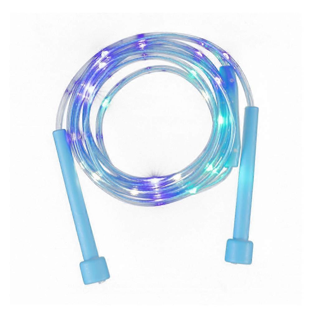Glow Jumping Rope Nightlight Colorful LED Light Jumping GX Rope B5Q8