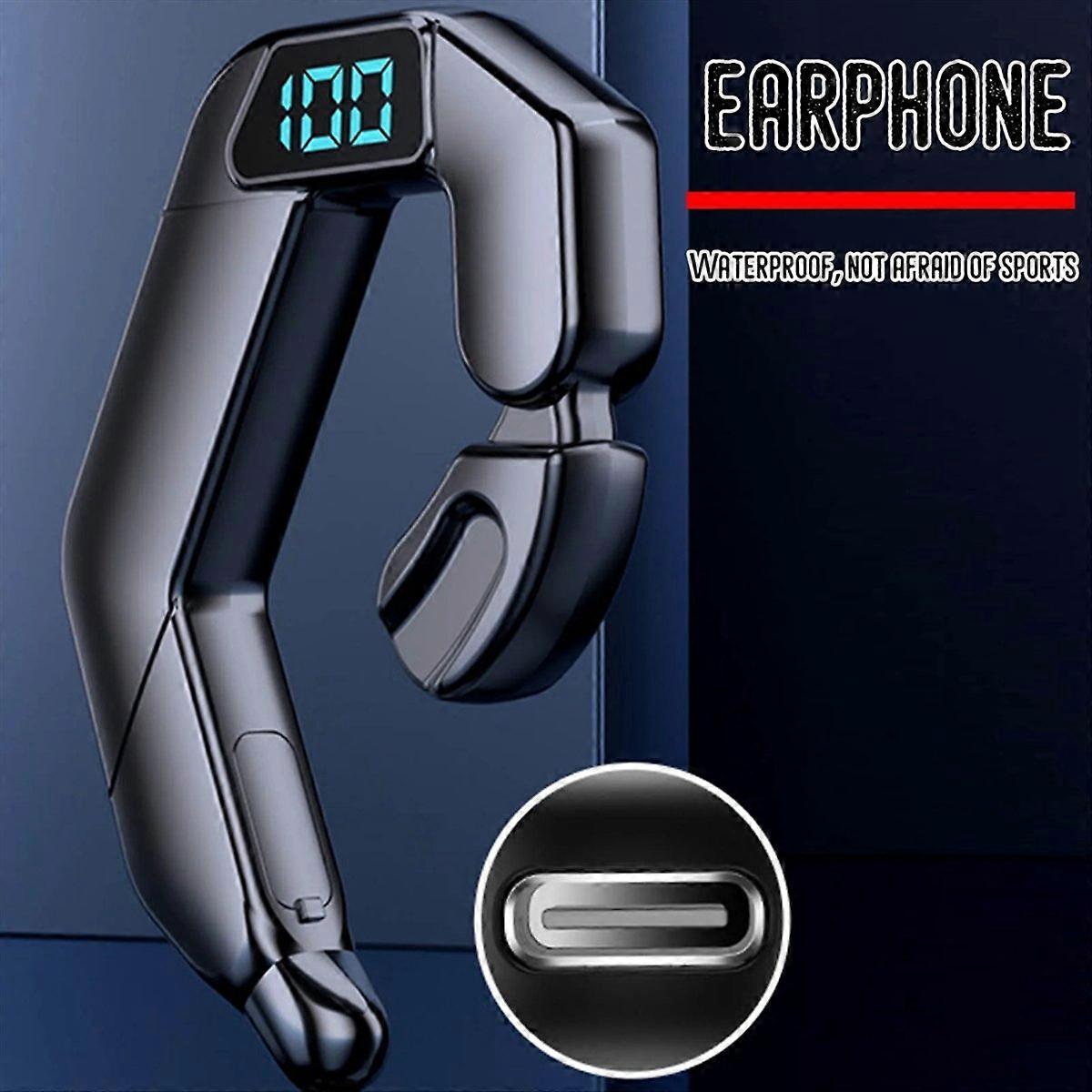   V19 Bluetooth headset bone conduction ear hanging type