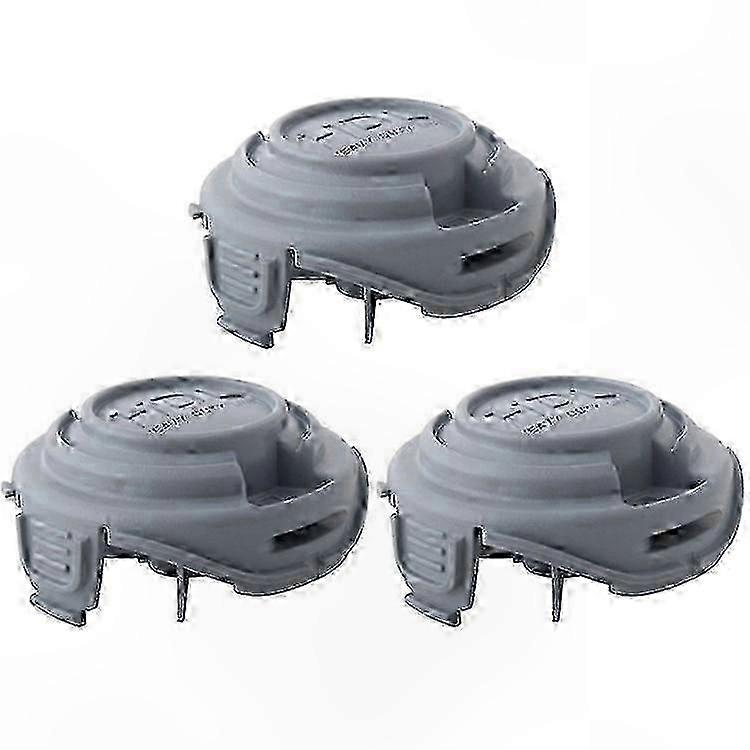 3-Pack Replacement Line Spool Caps for STC5433 Type 1 Trimmers, Durable ABS Material