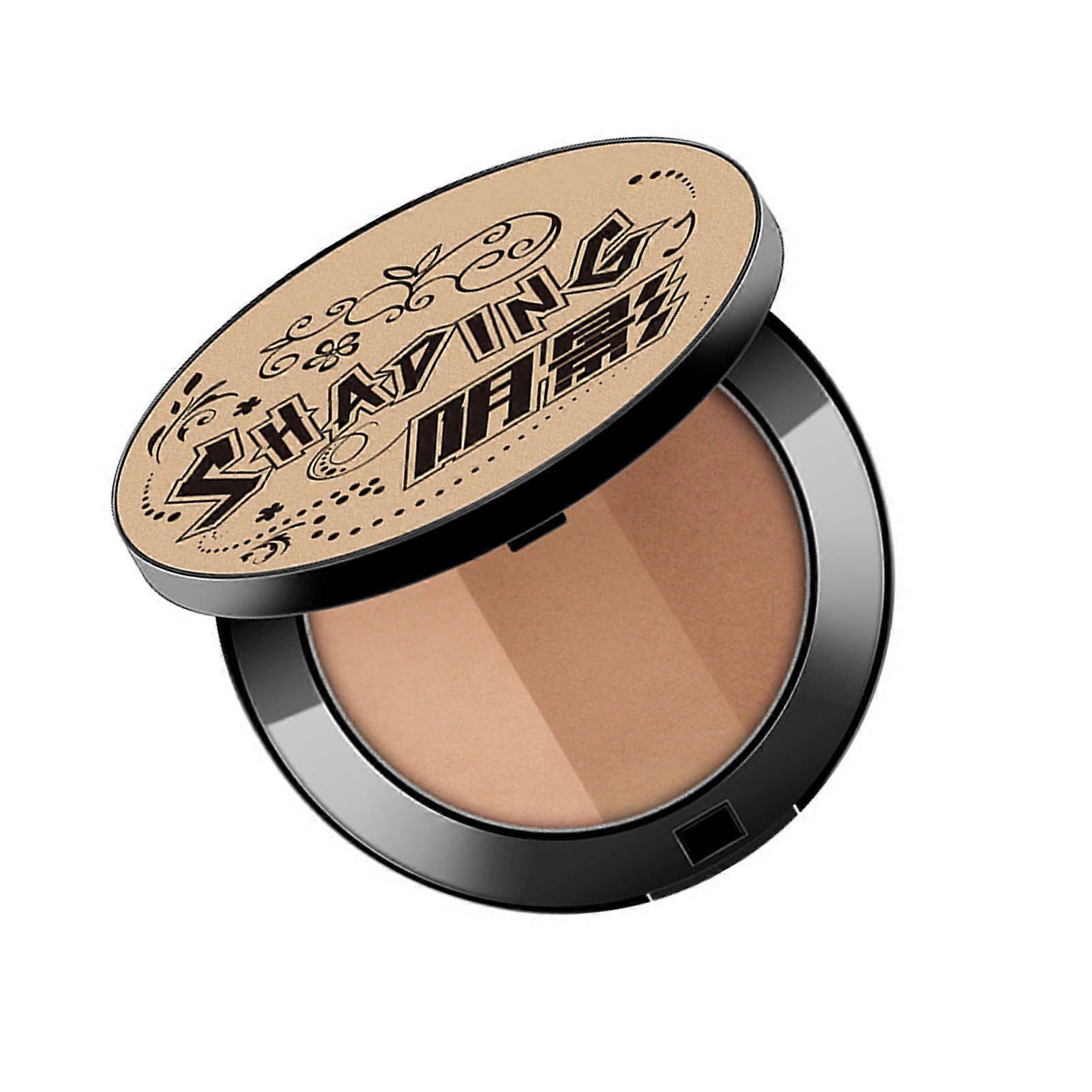 Contour Palette 3 Shades Fine Texture Highlighting Contouring All in One Face Powder Palette