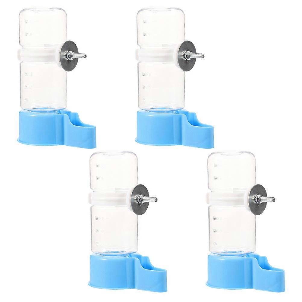 Parrot Water Drinker Bird Water Feeder Automatic 4Pcs for Cage Pets