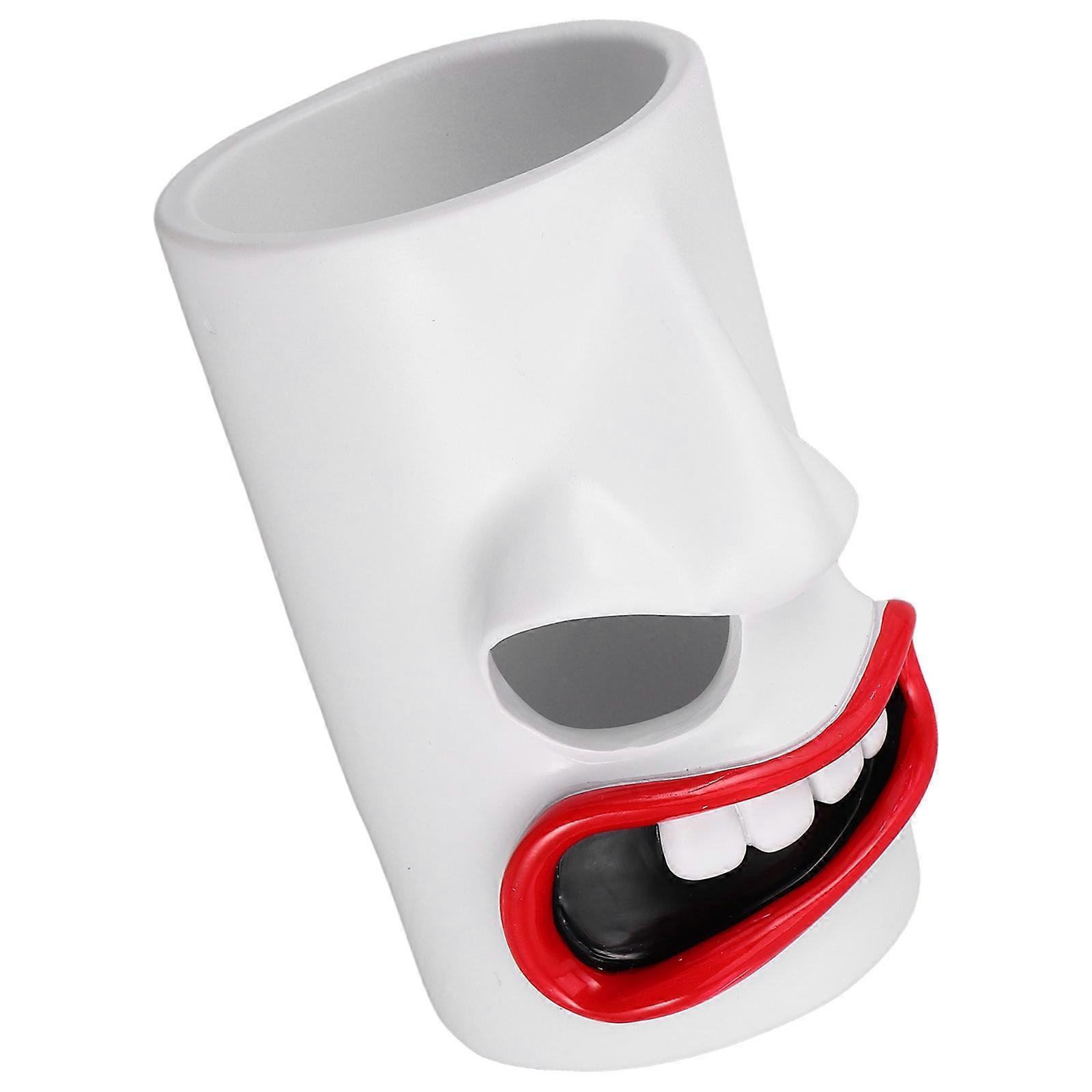 Funny Tissue Holder Resin Dispenser for Storage Use Red Decorative