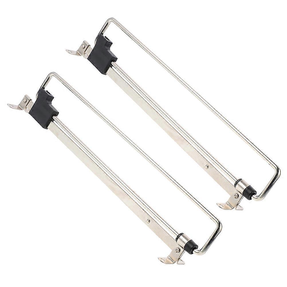 Sliding Extendable Closet Rod for Clothes Organization 2Pcs
