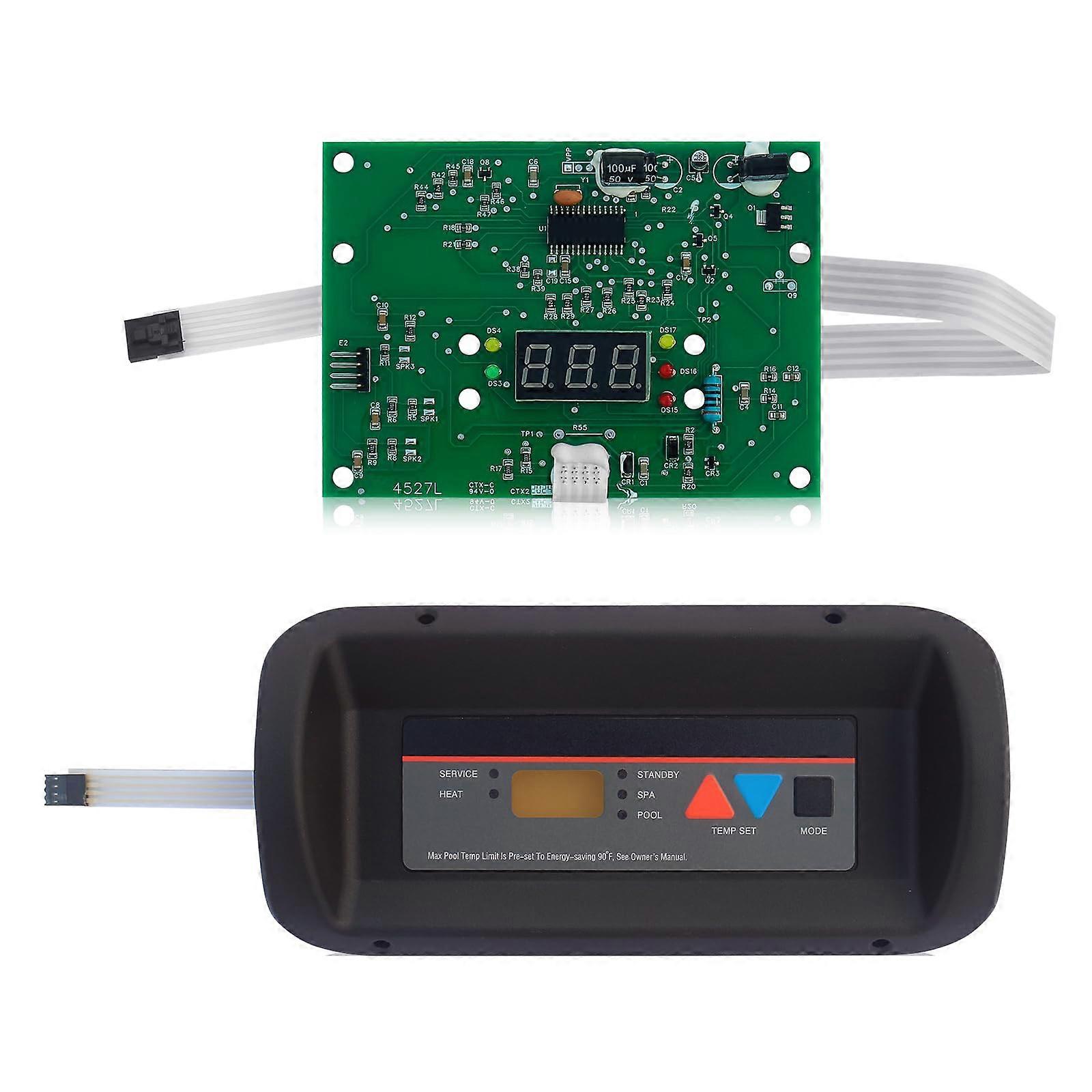 Corrosion Resistant Keyboards Replacement Set for Pool Spa Heaters for Long Lifes Simple Setups Multicolor