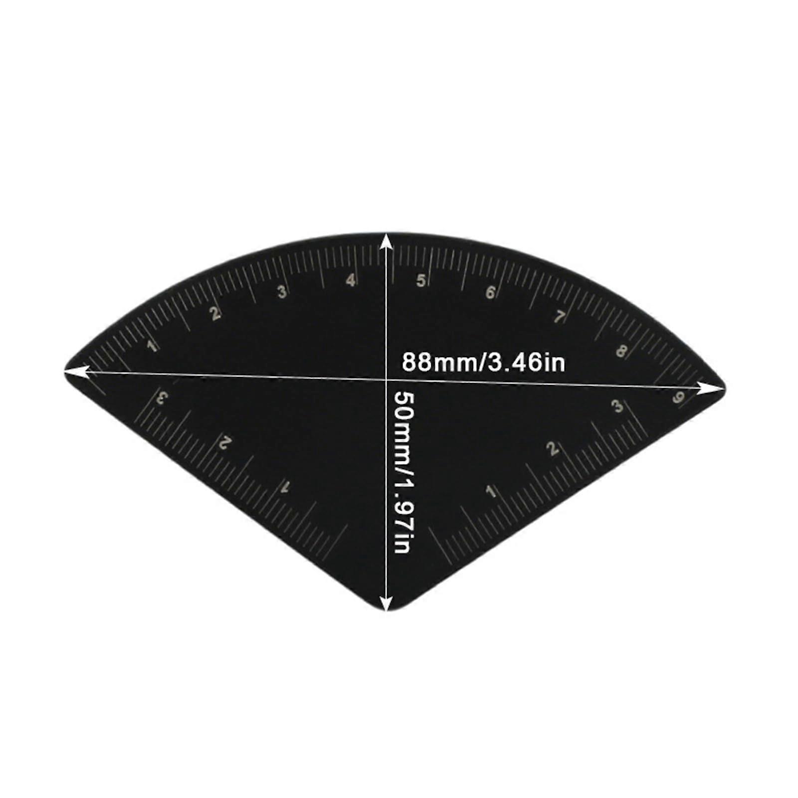 Eyebrow Mapping Tool Adjustable Shaping Ruler for Accurate Brow Design Permanent Makeup Guide