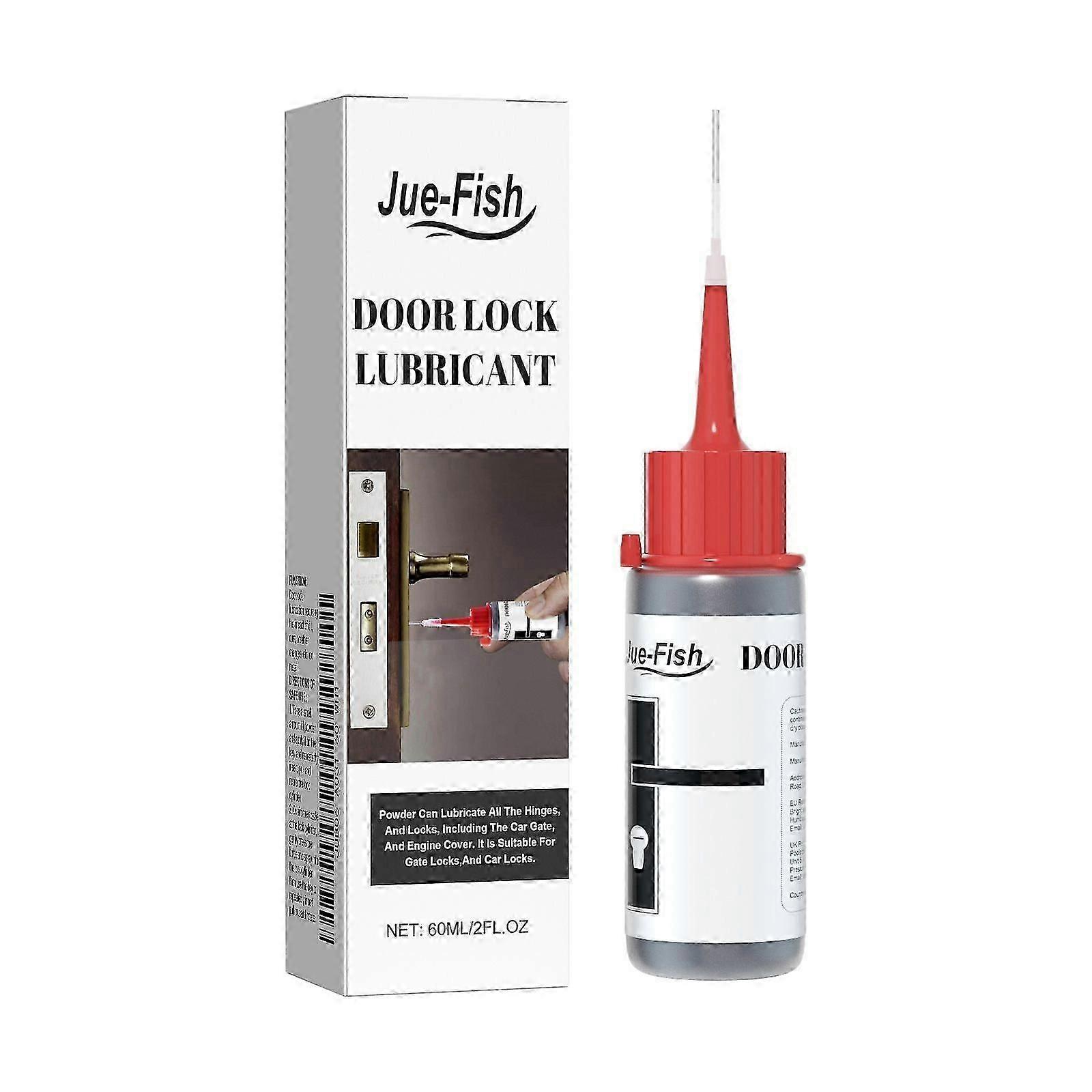 Graphite Lock Lubricant - Easy, Long-Lasting, Noise-Free Door & Padlock Solution (60ml)