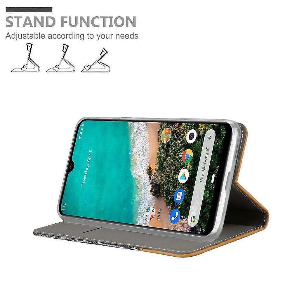 Xiaomi Mi CC9 Case Protective Case - in jeans look and stand function