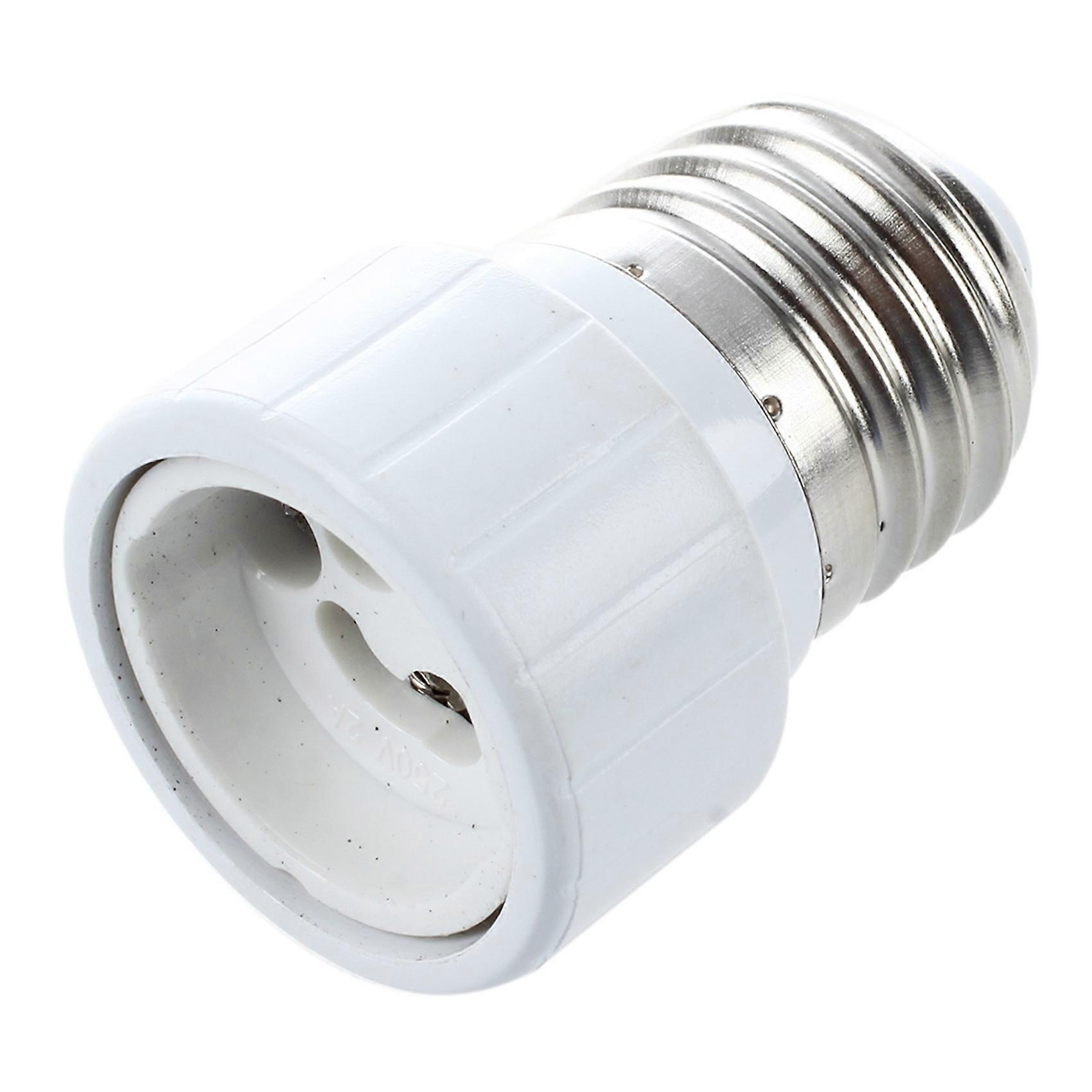 6X Lamp Adapter Lamp Socket for GU10 to E27 Light Bulbs