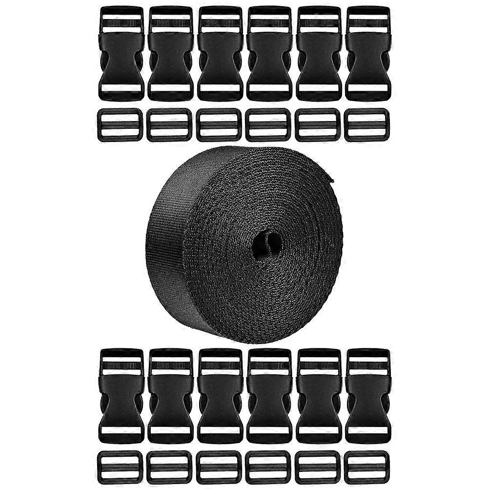 Quick Release Backpack Strap for Outdoor 4Sets Heavy Duty Chest Belt