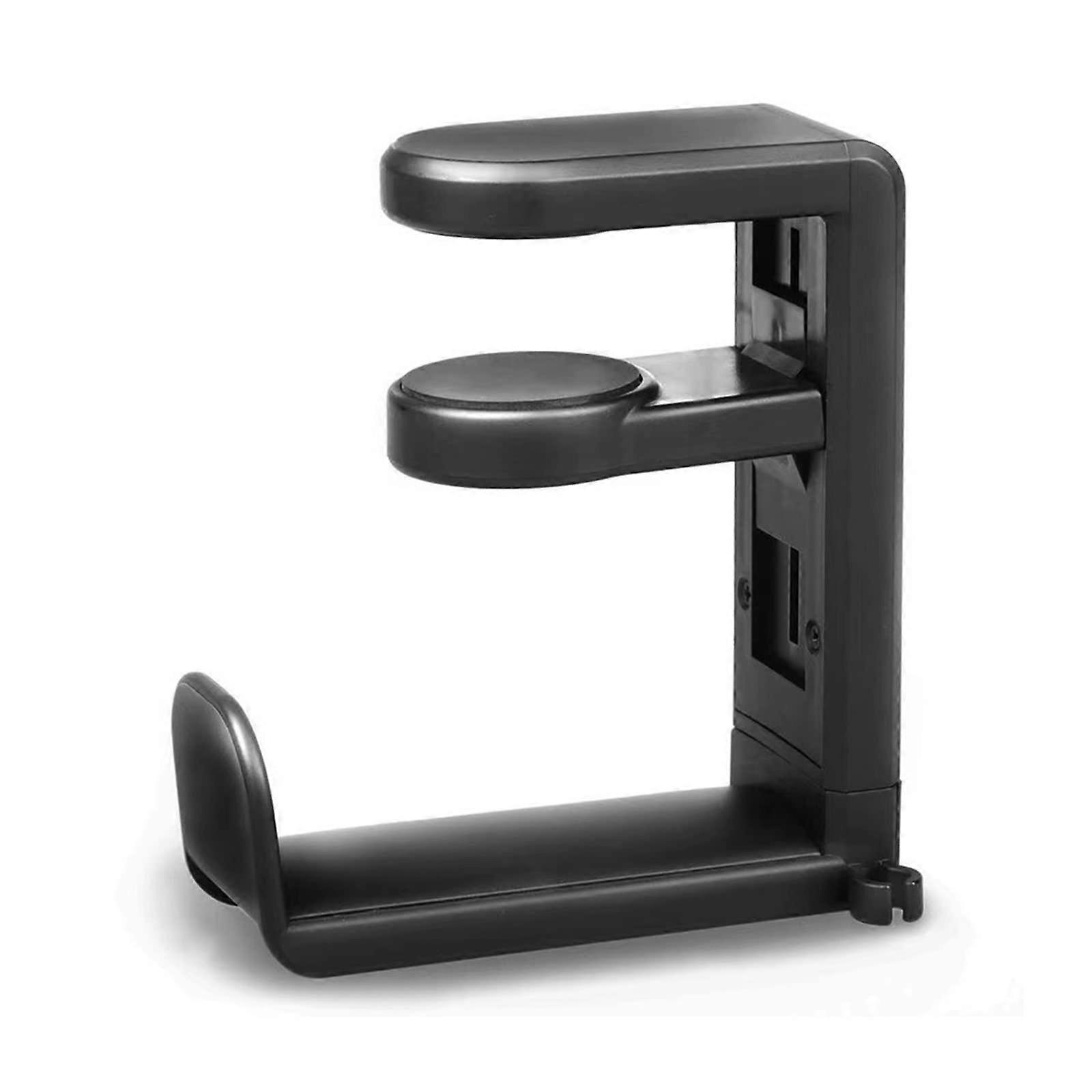 Headphone Stand with 360° Rotating Arm Clamp Under Desk Gaming Headset Holder and Cable Organizer