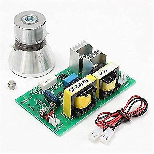 100W 28KHz Ultrasonic Cleaner Transducer with Power Driver Board 220V for Deep Cleaning