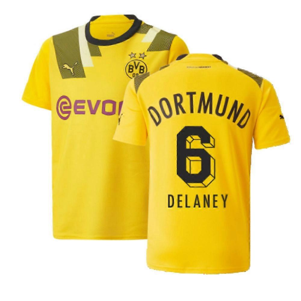 2022-2023 Borussia Dortmund CUP Shirt (Kids) (DELANEY 6)