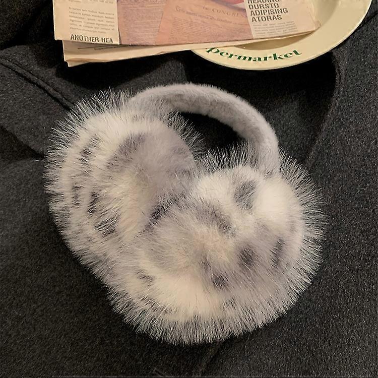 Cache-oreilles �� rayures tigre, �� la mode, en peluche ��paisse, populaire, pour femme et fille, produits chauds en plein air, cadeau, nouvell