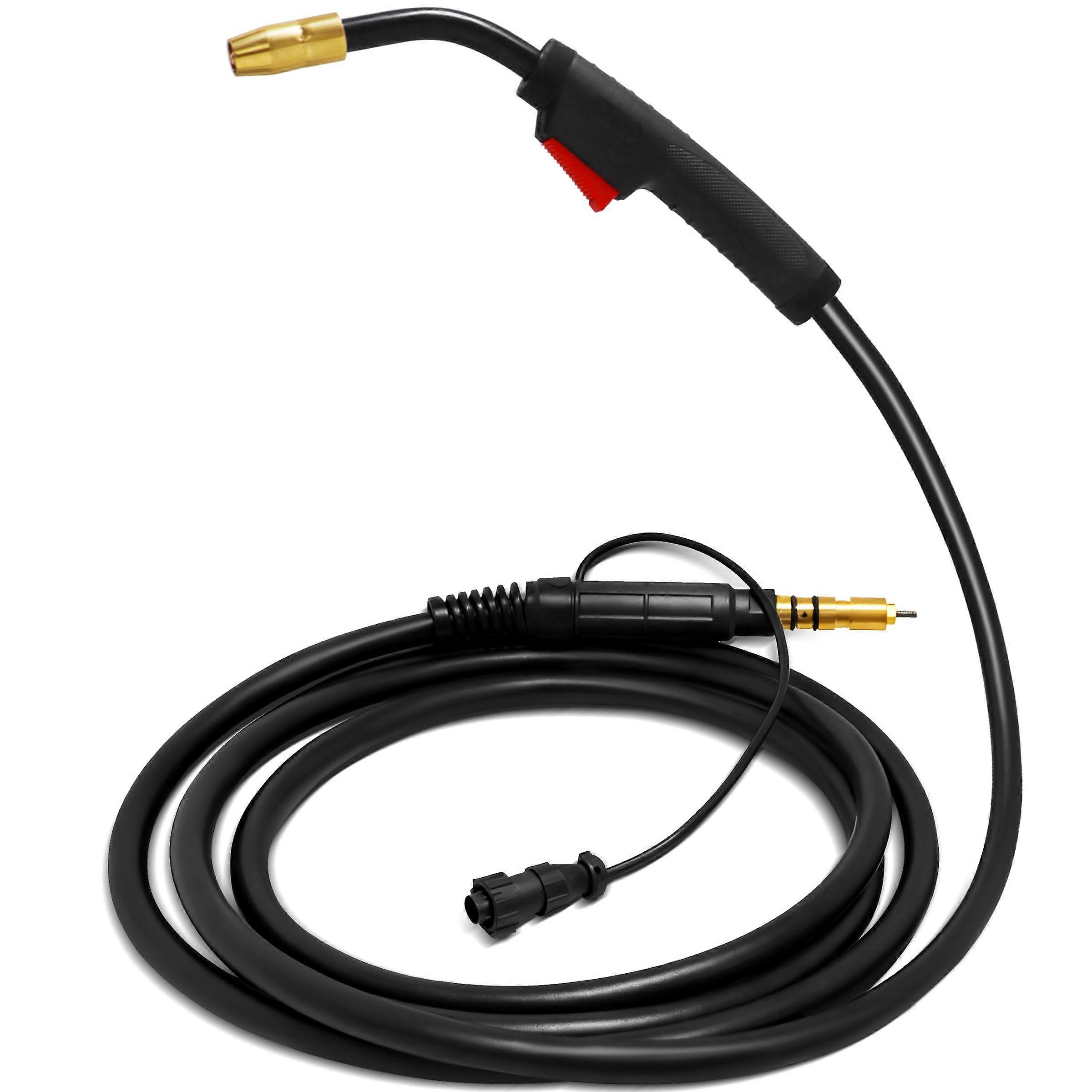 M150 MIG Welding Gun 150A Torch Direct Replacement with Ergonomic Handle 12FT Cable for Miller