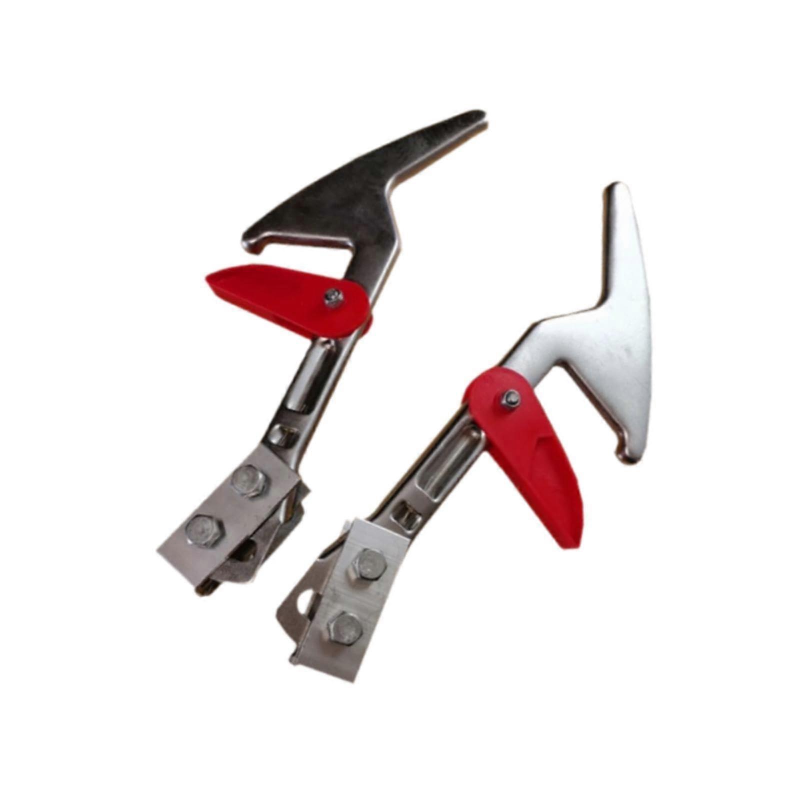 2Pcs Durable Aluminum Extension Ladder Rung Locks for Secure Positioning and Easy Installation