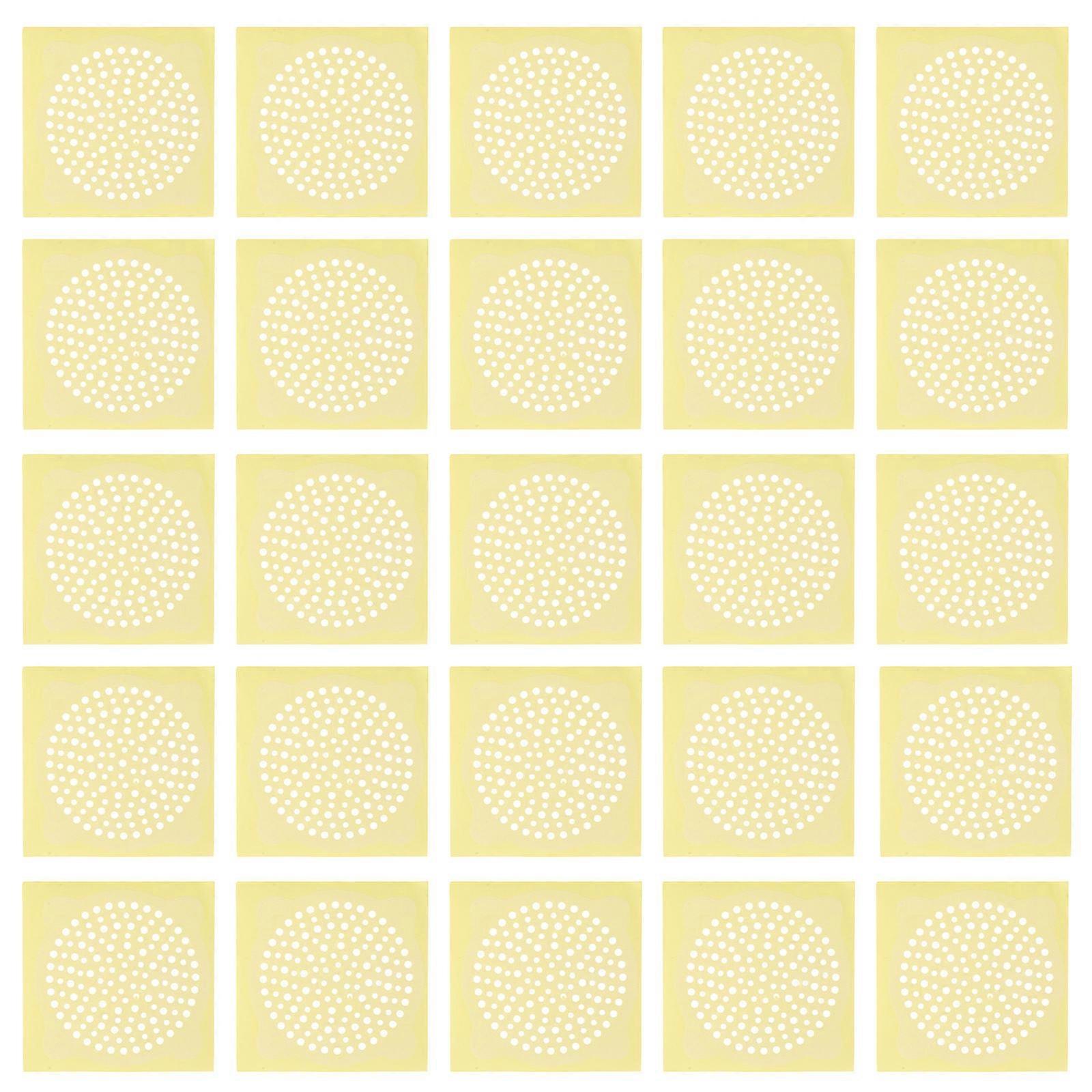 Disposable Floor Drain Sticker Hair Filter for Anti-Blocking 50Pcs Pack