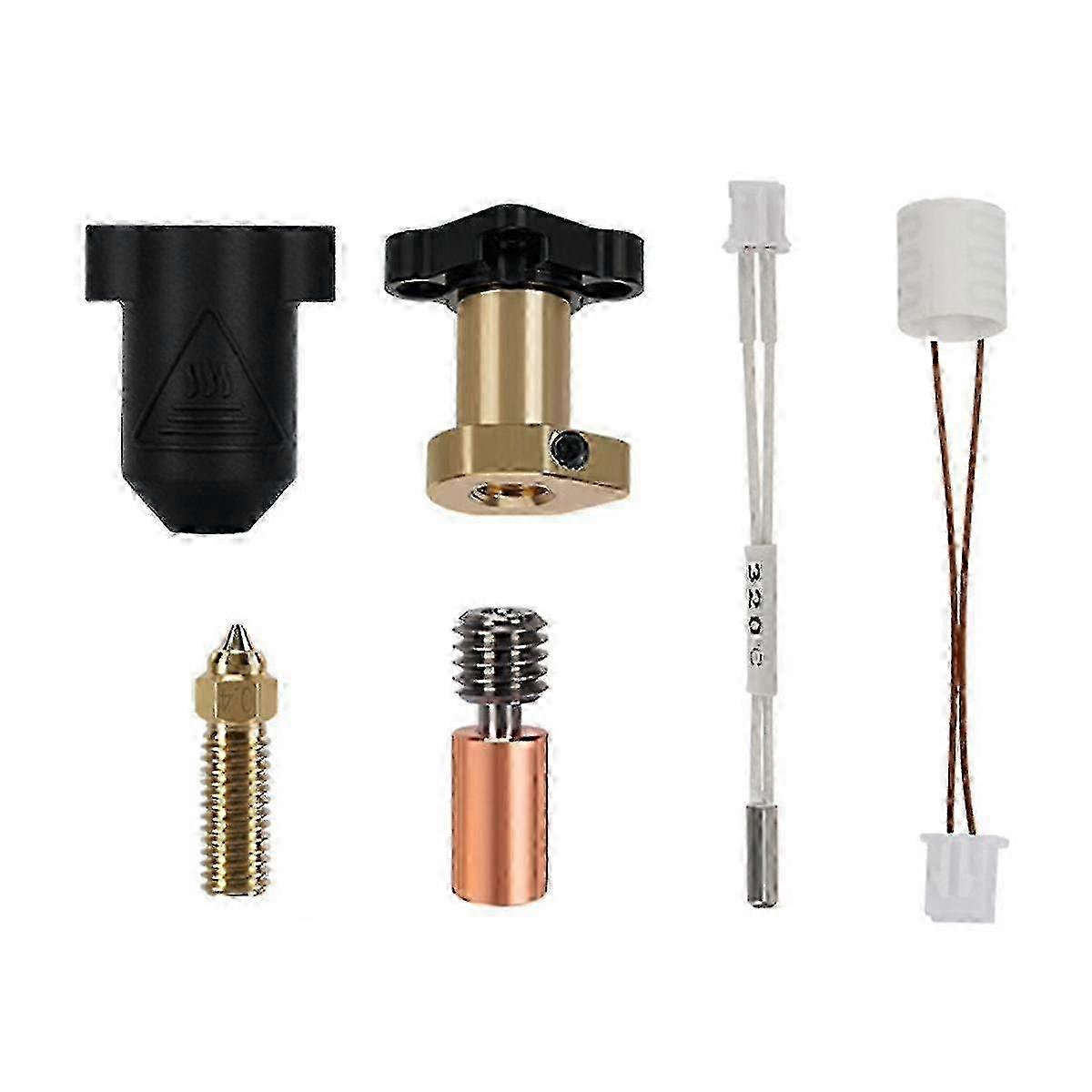 26-27 K1/K1 Max 3D Printer Hotend Kit with Ceramic Heating Block