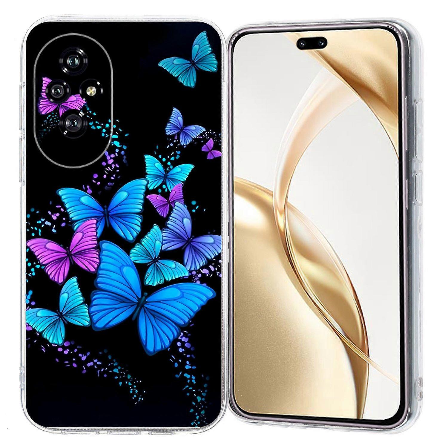 For Honor 200 Pro 5G Case Pattern Printing Shockproof Soft TPU Phone Cover