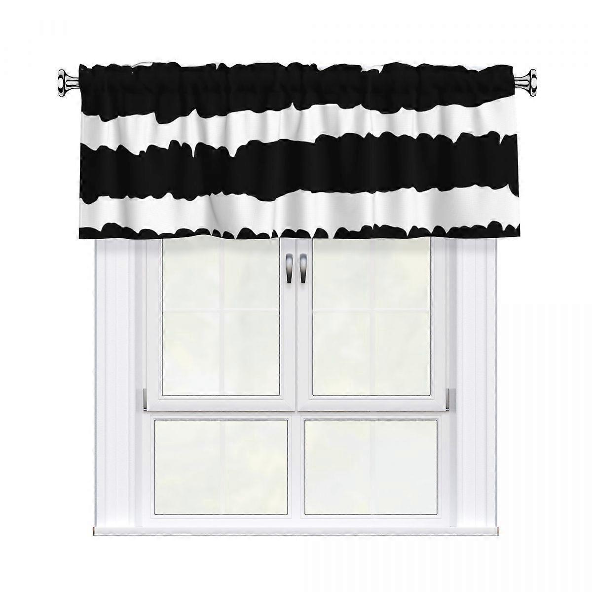 Basement Laundry Window Kitchen Short Curtains