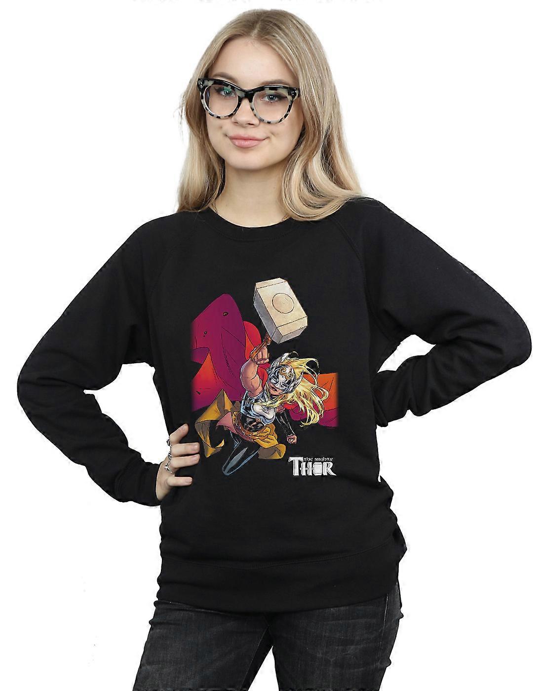 Marvel Women ' s o poderoso moletom Thor Mjolnir