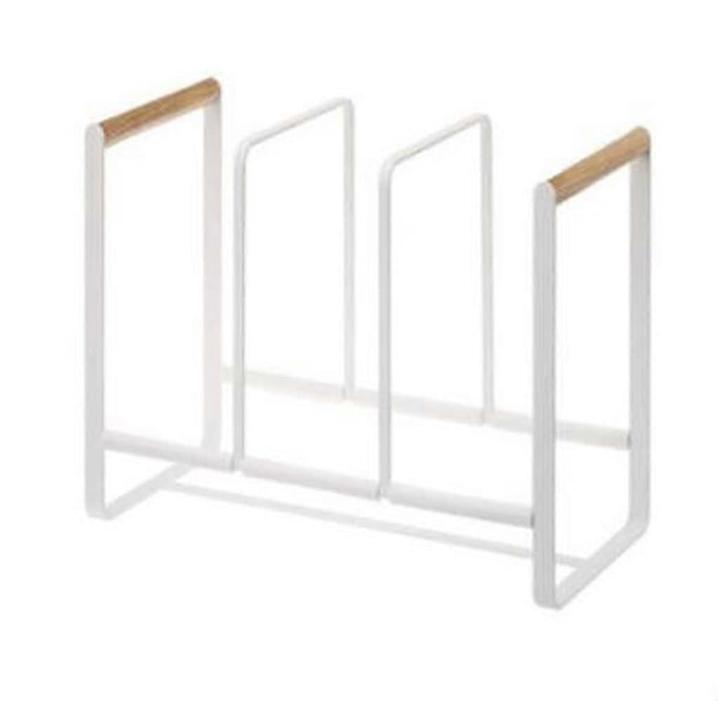 Kitchen Dish Drying Rack with Three Tier Storage Shelf, Tool Installation Countertop Organizer