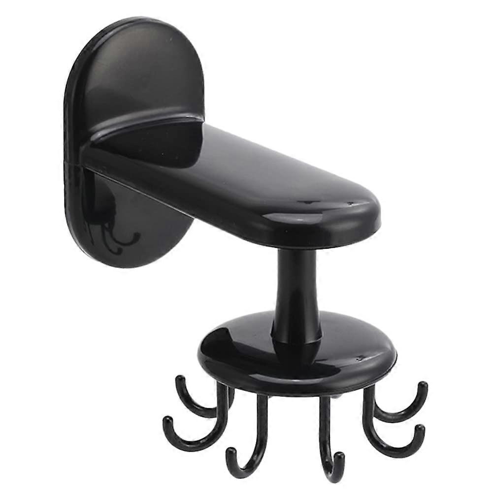 Adhesive Wall Hooks 360° Rotatable Kitchen Utensil Holder SpaceSaving Strong LoadBearing