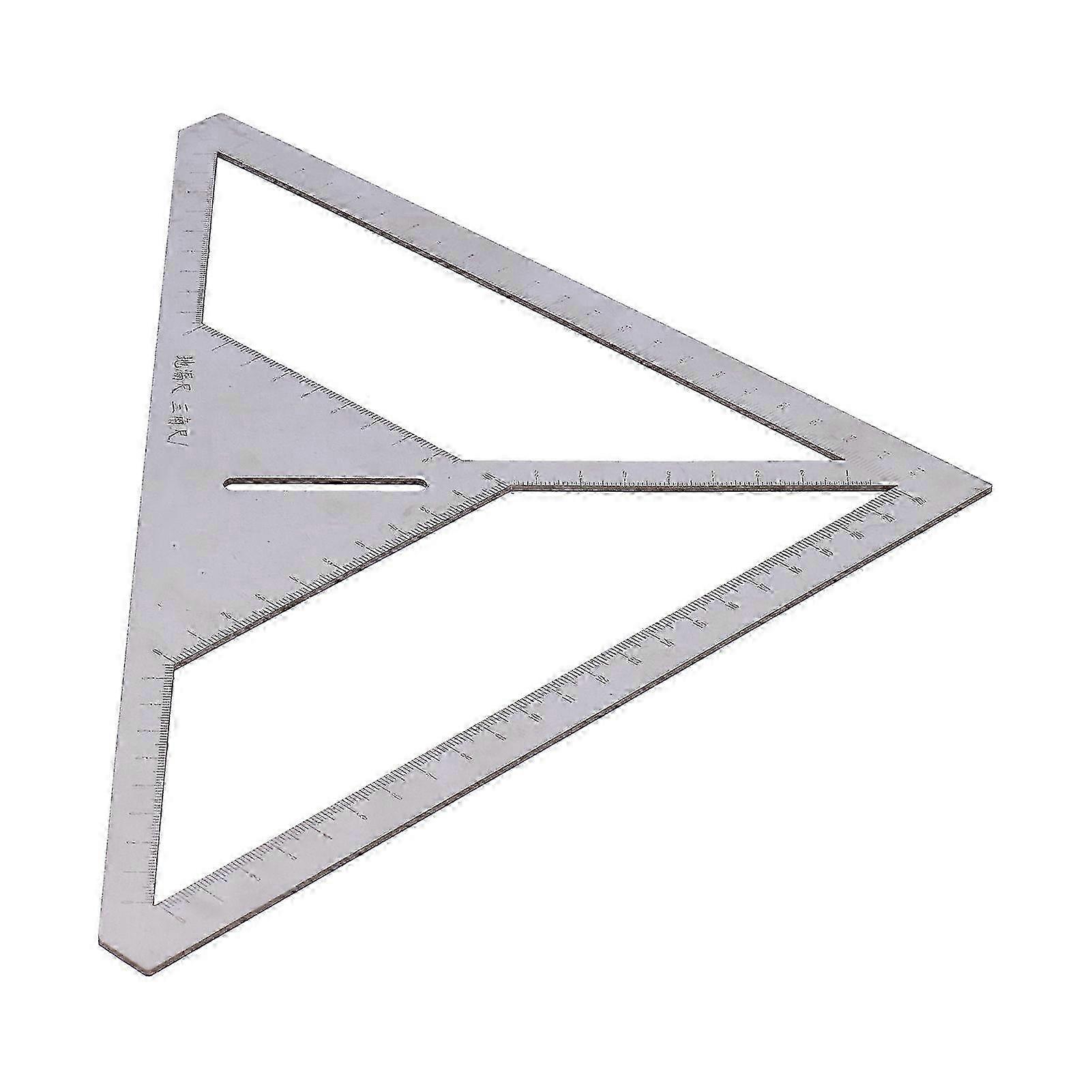 Floor Drain Ruler Multifunctional Tile Layout Angle Measuring Triangular Measure Gauge