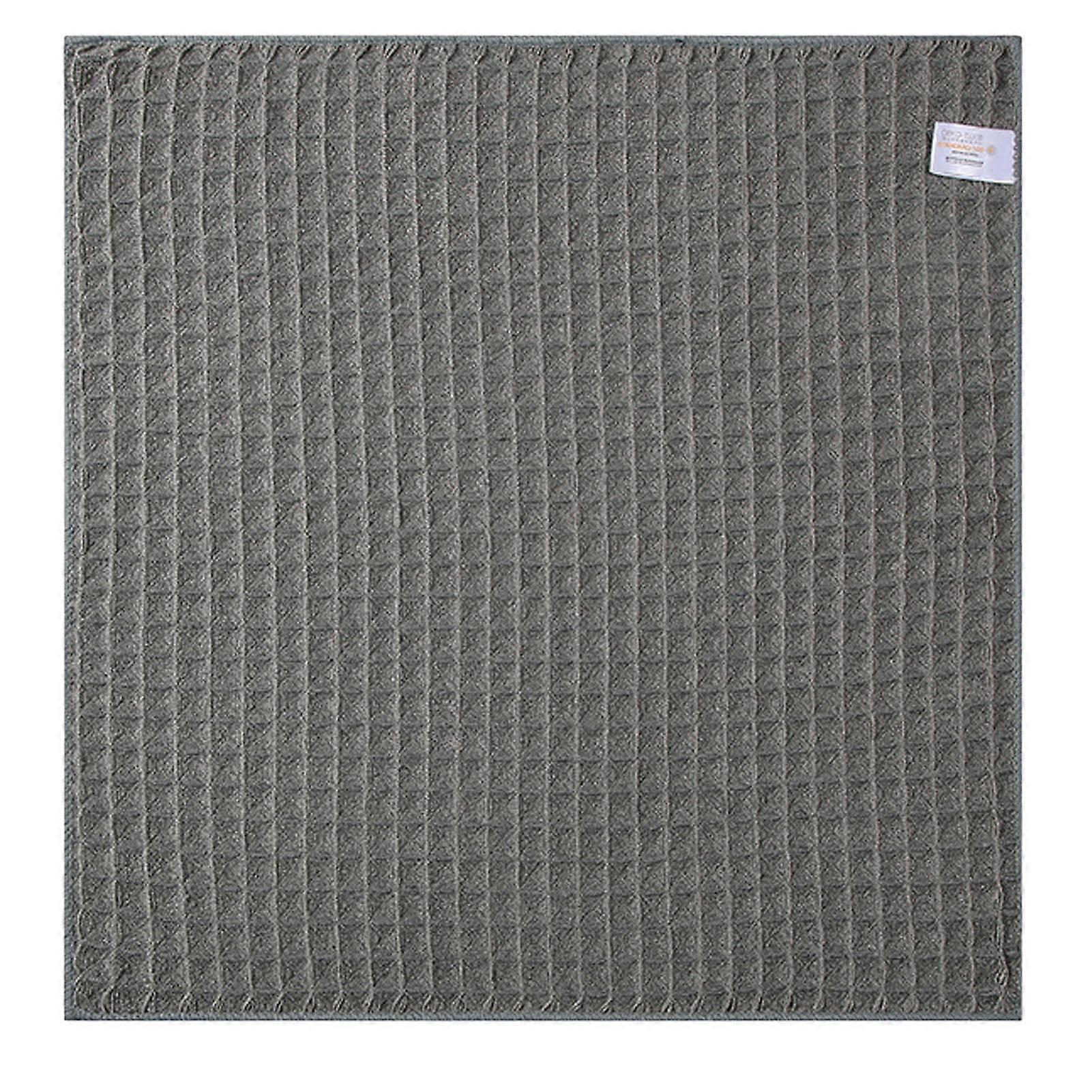 Microfiber Cleaning Towels Scratch  Absorbency for Kitchen Coffee Bar Espresso Cloth Dark Gray