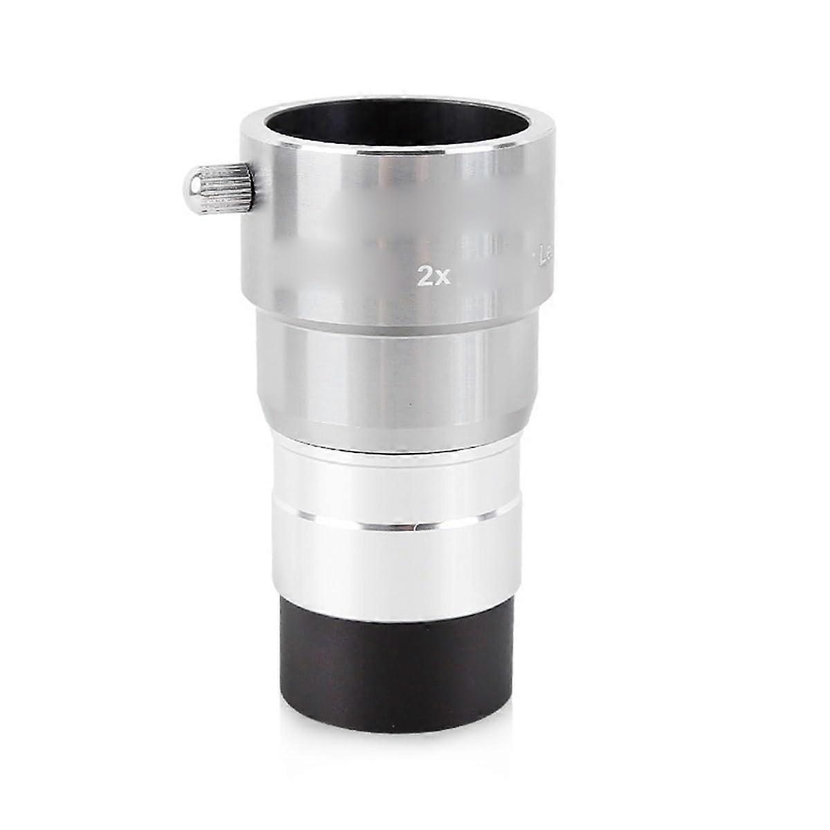 2x Telescope Eyepiece with Fully MultiCoated Optics for Astronomy and Professional Microscope Accessories