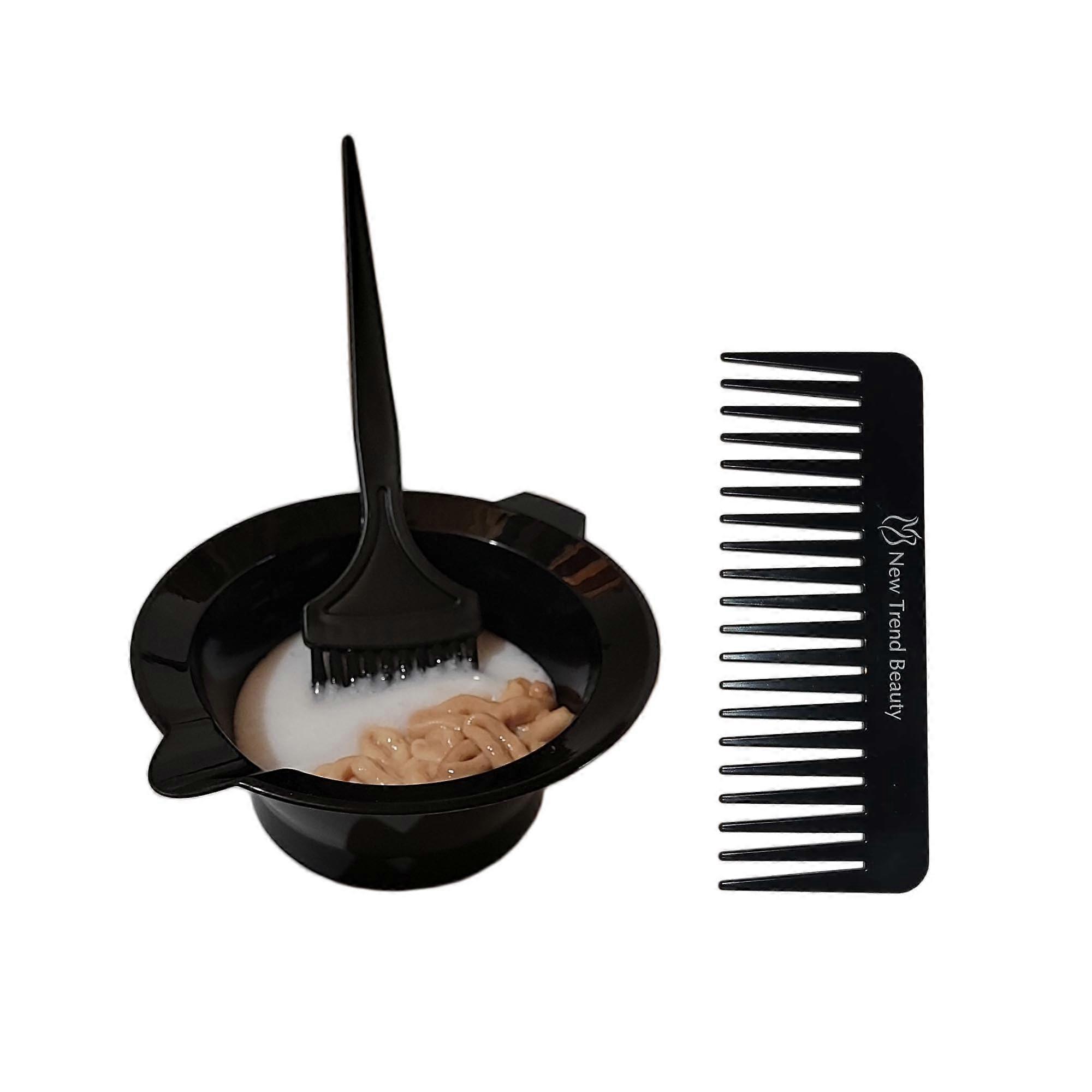 Ammonia Permanent Hair Color 6.11/6BB with Precise Sectioning Comb for Professional Use