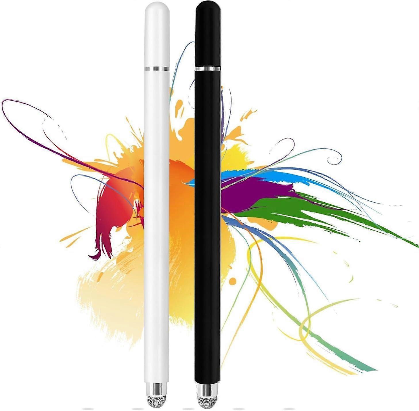 Stylus Pen for Tablet 2 Pack Rechargeable Battery Powered Universal Capacitive Touch Screen Stylus