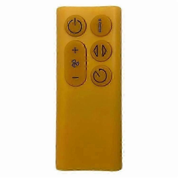 (Yellow)Replacement Remote Control Compatible For Dyson BP01 Purifying Fan Remote Controller
