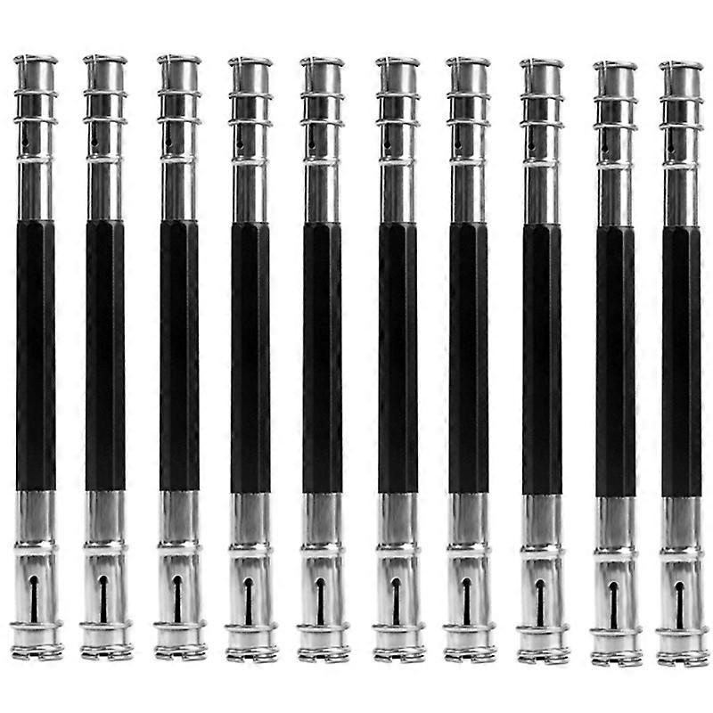 10PCS Pencil Extender Holder Adjustable Coupling Device for Writing