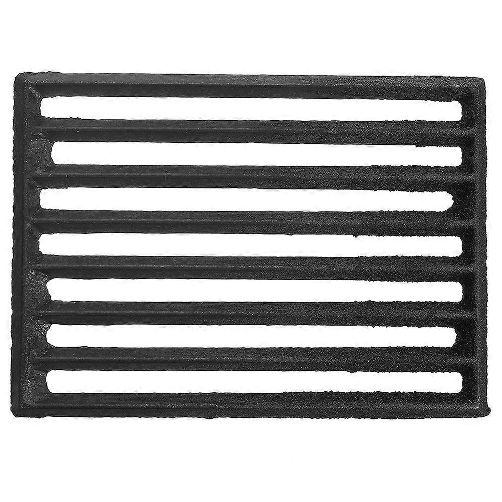 Fireplace Grate Rectangular Barbecue Grate Iron Firewood Grate Outdoor Grilling Grate
