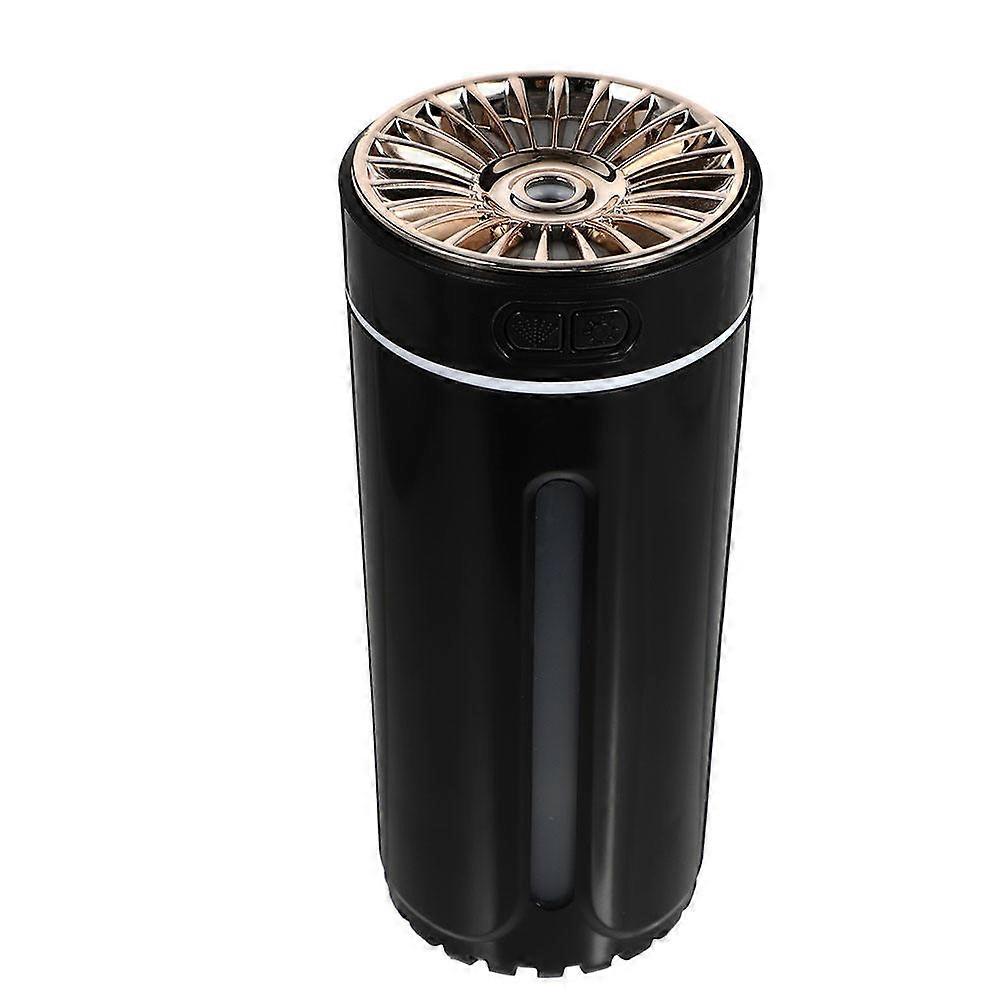 Car Use Aroma Diffuser Portable Humidifier with USB Charge 1Pcs Black