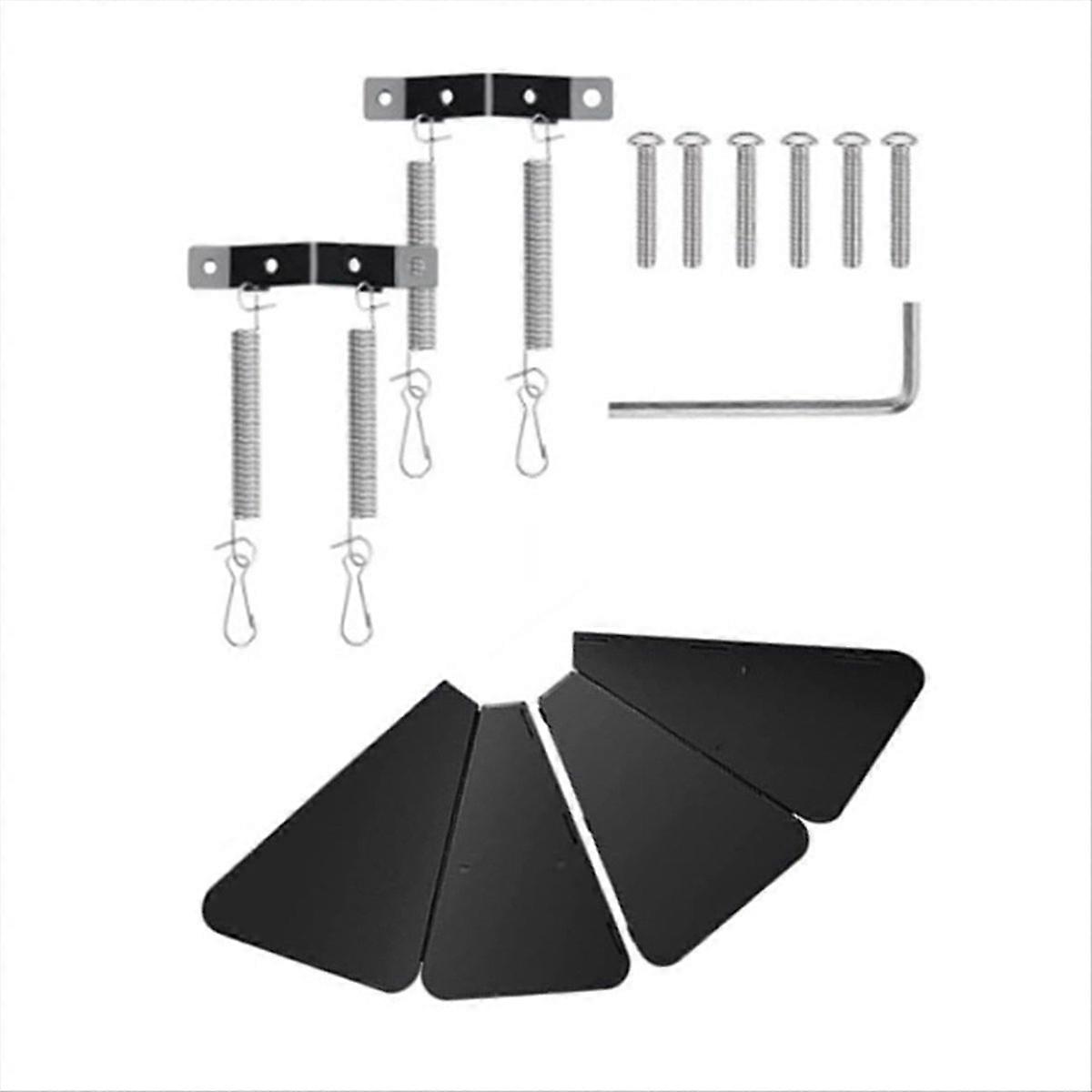 Squirrel Proof Baffle Guard Flapper Bird Feeder with Anti-Theft