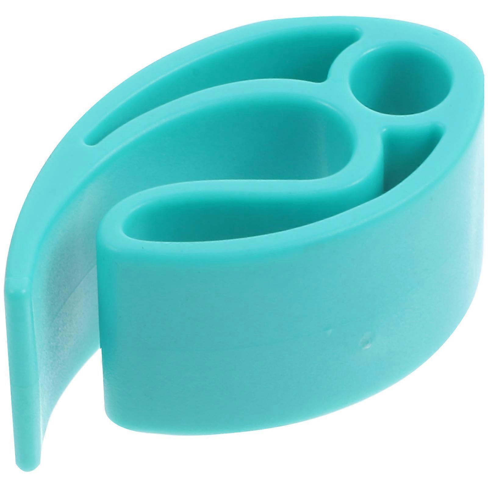 Flying Disc Clamp Portable Flying Disc Clip for Fixing Use Green