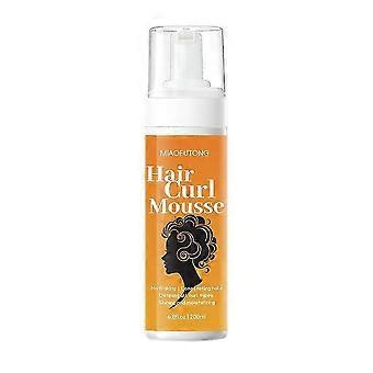 Curly Hair Mousse, Hair Elastic Styling, Moisturizing Non-hard Styling Cream Elastin
