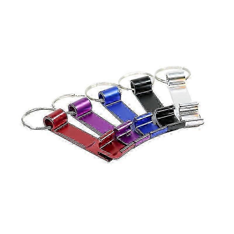 5pcs Mini Keychain Bottle Opener (Random Color)