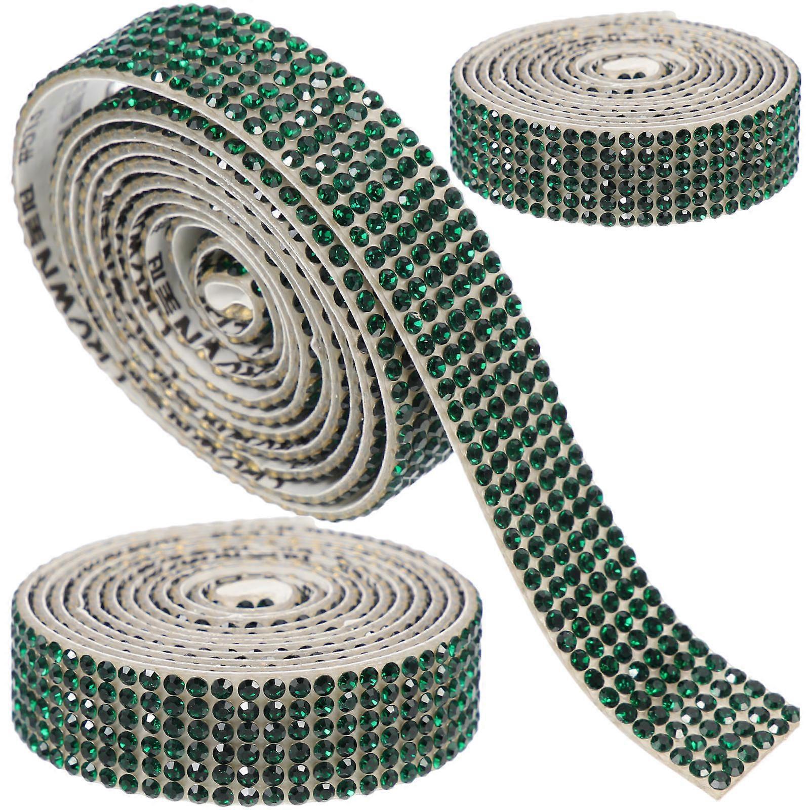 Green Water Jet Cleaning Multi-Function Cup Ribbon with 3 Rolls