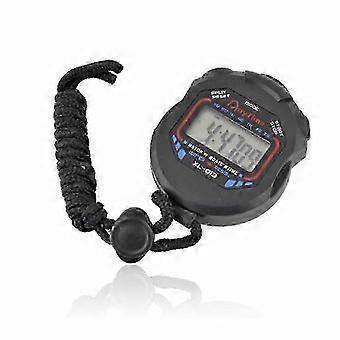 Digital Handheld Sports Stopwatch - Chronograph Timer with LCD Screen for Running, Swimming & Fitness Tracking