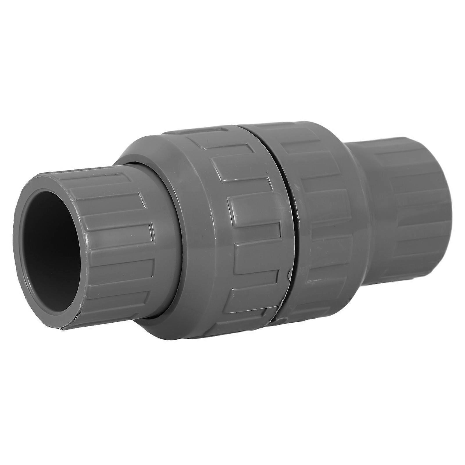 Backflow Protector Valve PVC Material for Water Flow Control 2Pcs