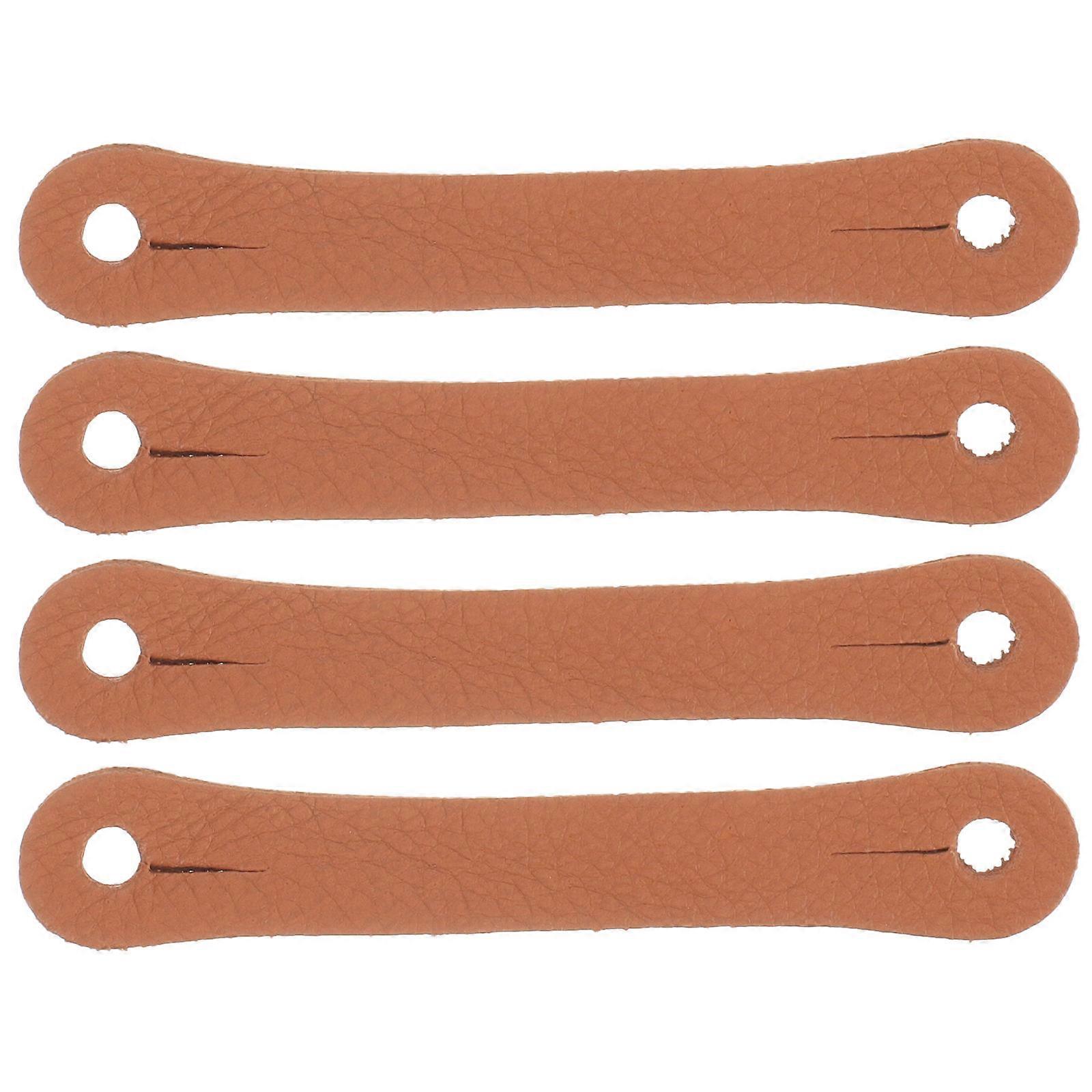 Drumstick Control Drum Stick Control Clip for Practice 4Pcs Brown PU