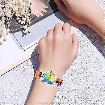 Boys Watches Plastic and Mineral Strengthened Glass Precise Timing 19X3CM 1Pcs