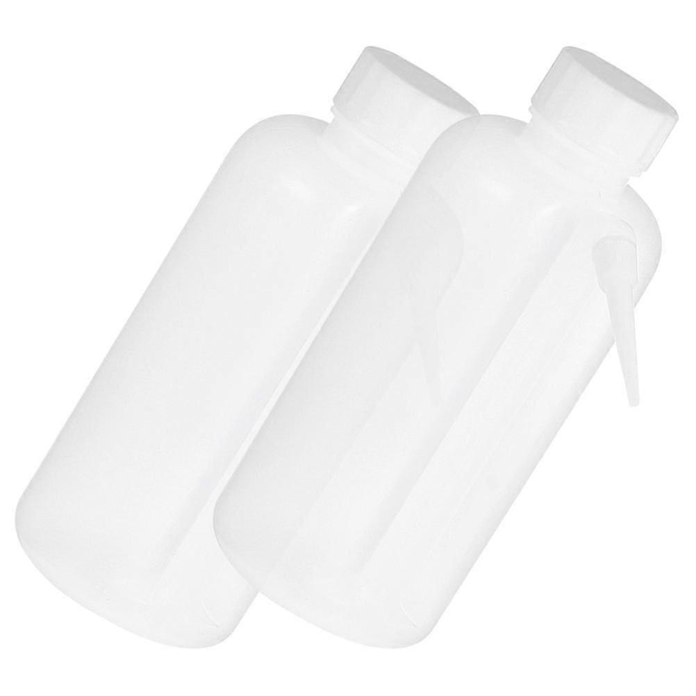 Portable Plastic Wash Bottle for Laboratory Use 2Pcs Set
