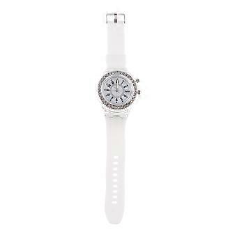 Orologio LED luminoso unisex in silicone per studenti, design comodo