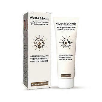Probiotic SPF 50 Day Cream - Brightening, Waterproof, Anti-Sweat, Skin Protection
