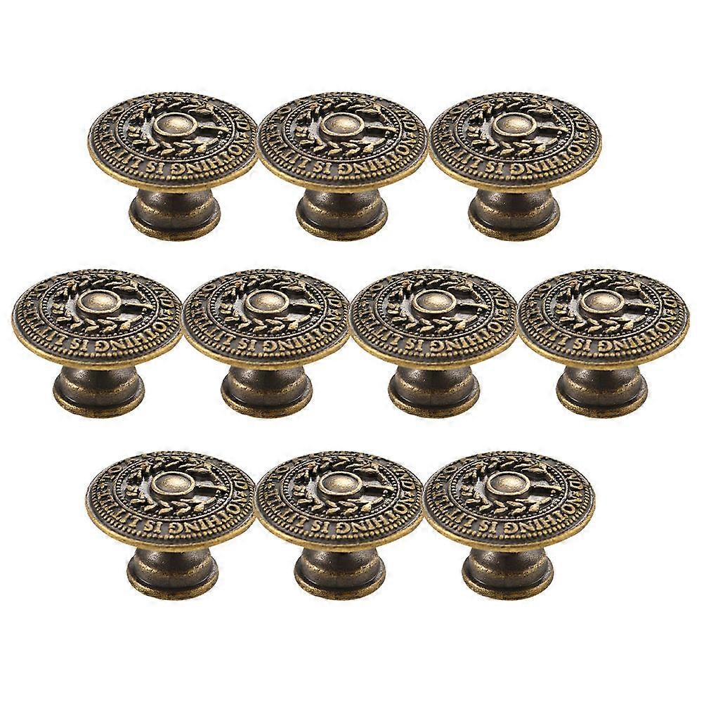 10 pcs Vintage Cabinet Knobs Decorative Knobs Drawer Knobs Dresser Knobs Single Hole Knobs