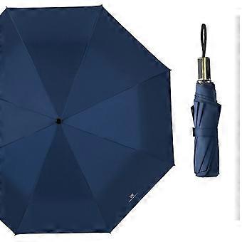 White Black Strong Windproof Folding Women Umbrella Business Male Female Parasol Outdoor Portable Paraguas Men Anti-UV Gift