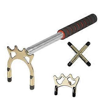 2024retractable Billiards Pool Cue Stick Bridge With Removable Bridge Head Billiards Pool Cue Accessory